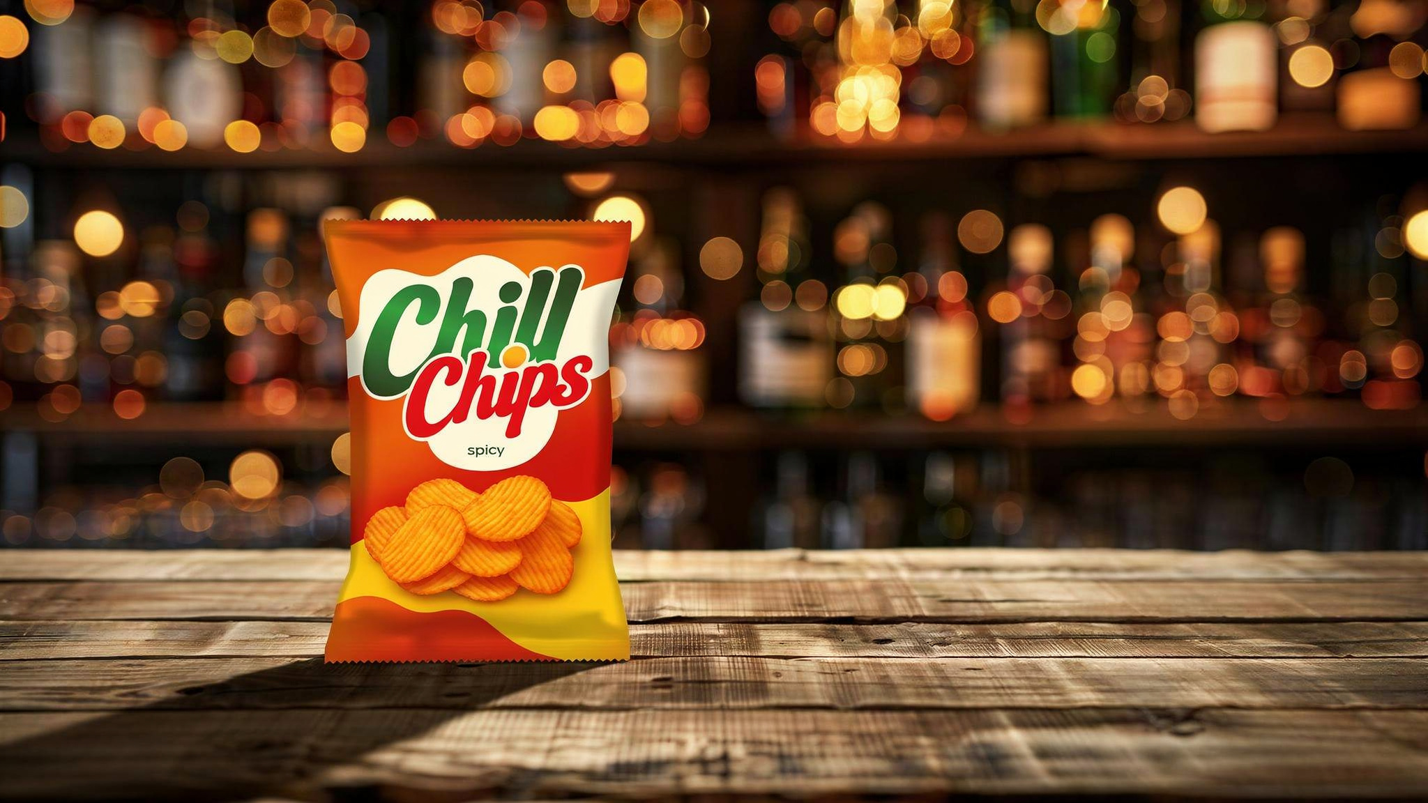 Chips on the bar