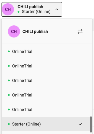Subscription overview