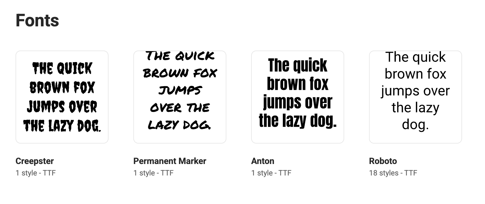 Brand Kit Themes Fonts