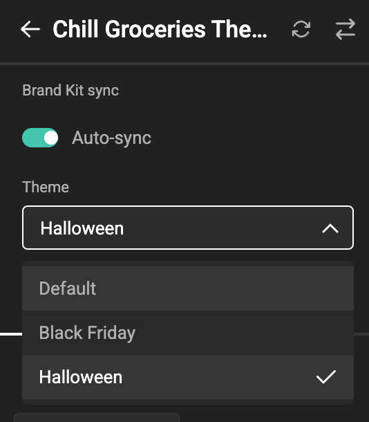 Switch Brand Kit Theme